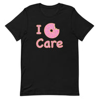 I Donut Care Punny Unisex t-shirt