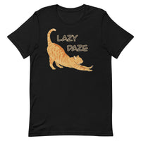 “Lazy Daze” Cheddar the Orange Tabby Cat Unisex t-shirt