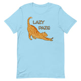 “Lazy Daze” Cheddar the Orange Tabby Cat Unisex t-shirt