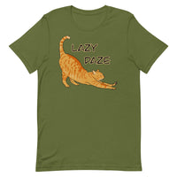 “Lazy Daze” Cheddar the Orange Tabby Cat Unisex t-shirt