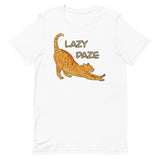 “Lazy Daze” Cheddar the Orange Tabby Cat Unisex t-shirt